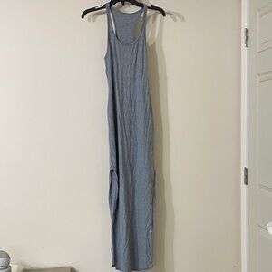 lululemon athletica grey Sleeveless Maxi Dress